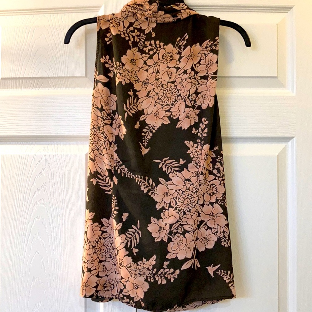 Cross front blouse